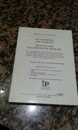 Ley De Riesgo Del Trabajo/emiliano Gonzalez Figueroa (al)