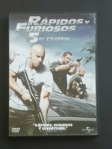 Rapidos Y Furiosos 5in Control - Dvd Original - Los Germanes