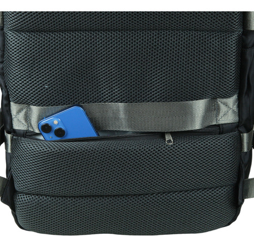 Mochila Para Viagens Trip Em Poliéster 290d Ntk Cor Preto