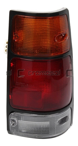 Faro Trasero Isuzu P.up Luv 92 Al 96 Borde Color Negro