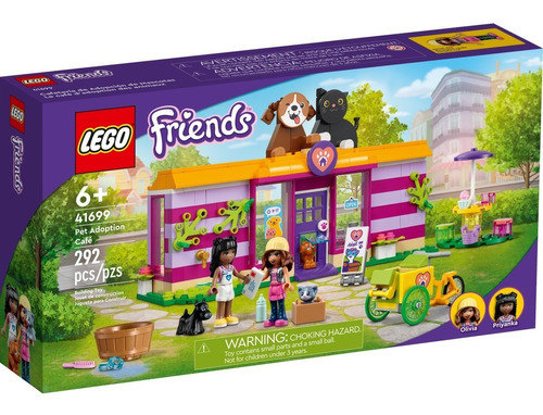 Lego® Friends - Cafetería De Adopción De Mascotas (41699)