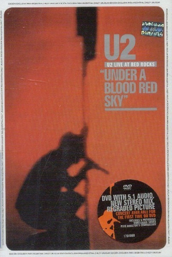 U2 Live At Red Rocks Under A Blood Red Sky Dvd Nuevo Origina