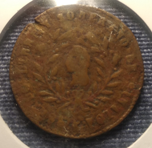 Moneda 1/4 Real 1866 Sinaloa ,quartilla En Cobre. (Usado)
