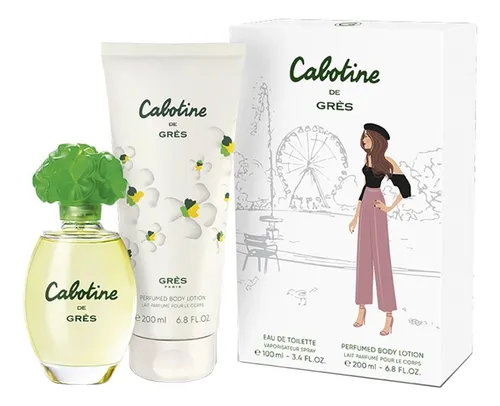 comprar Perfume Mujer Gres Cabotine Edt 100ml + Body Lotion Set