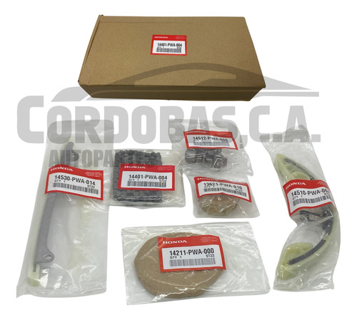 Kit Cadena Tiempo Honda Fit 1.3 L13 2002/2004 63 Eslabones