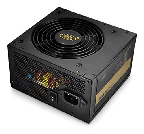 Imagen 1 de 9 de Fuente de alimentación para PC Deepcool DA500 500W negra 100V/240V