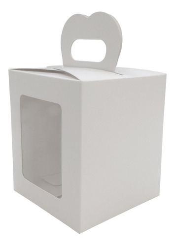 Caja Pan Dulce 1/4 C/ventana (10x10x12) 10 Unid.