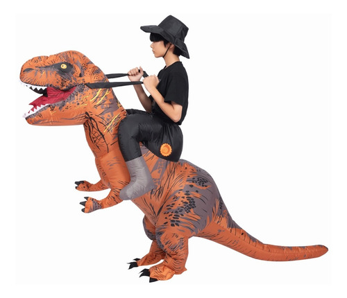 Disfraz Inflable De Dinosaurio Para Montar Para Adulto Y Niño | Meses sin intereses Disfraz Inflable De Dinosaurio Para Montar Para Adulto Y Niño | Meses sin intereses