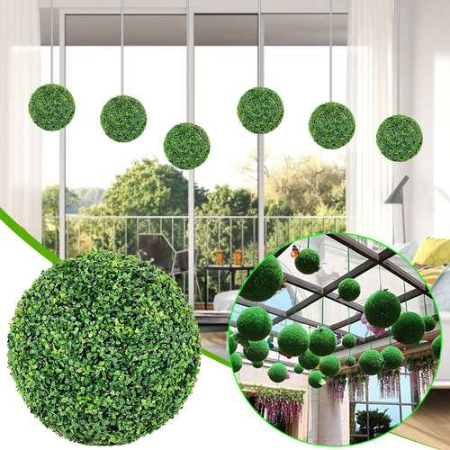 Planta De Simulación, Bola De Césped, Decoración, Bola Topia