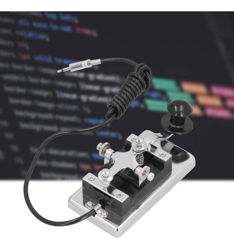 Telegraph Key Telegraphing Straight Key Cw Para Ejercitador