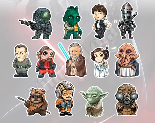 Kit Personagens Star Wars