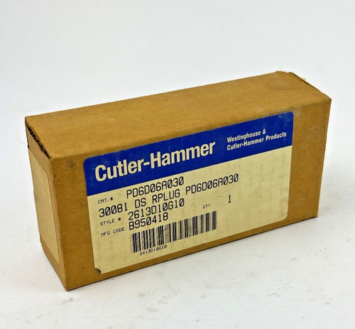 Westinghouse / Cutler-hammer - Pd6d06a030 - Digitrip Rms Jjm