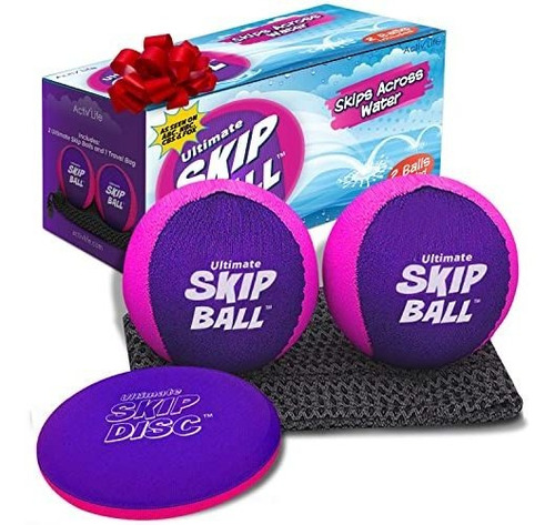 Activ Life The Ultimate Skip Ball  Bola De Rebote De Agua (