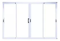 Comprar Puerta Ventana Balcon Modena Aluminio 400x200 Vidrio 4mm