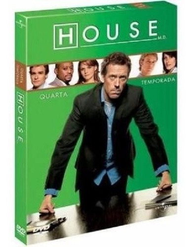 House  4ª Temporada Completa (4 Discos)  Dvd