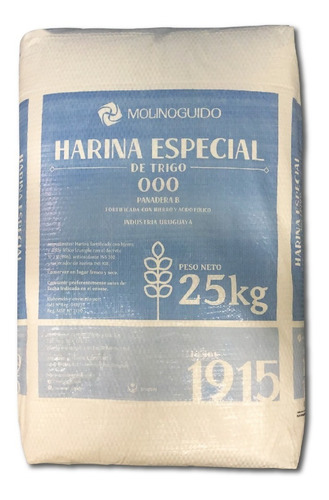 Harina De Trigo Especial 000 25 Kg