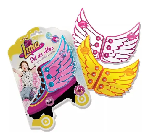 Set De Alas Soy Luna Para Decorar Tus Patines 50 % Off