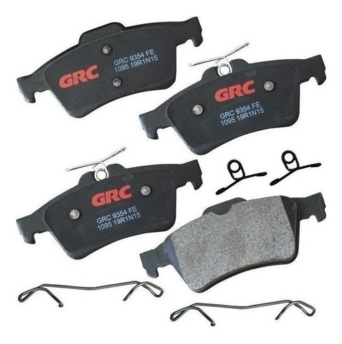 Balatas Traseras Grc Gmd1095, Semi-metálicas Varios Modelos