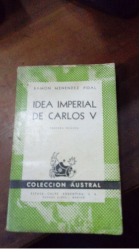 Libro Idea Imperial De Carlos V