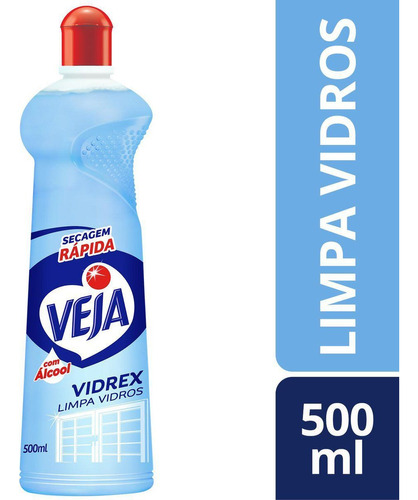 Limpa Vidros Líquido Vidrex Squeeze 500ml