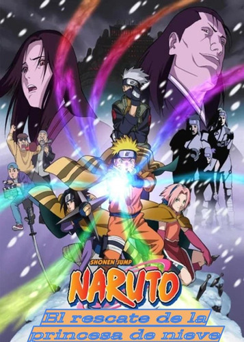 Dvd Naruto El Rescate De La Princesa De Nieve (2004) Latino