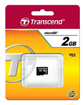 Transcend Tarjeta De Memoria Flash Microsd De 2 Gb (sin Adap