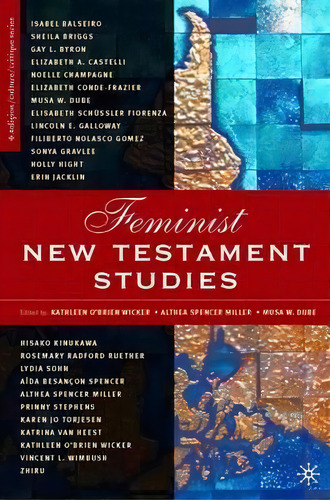 Feminist New Testament Studies, De Kathleen O'brien Wicker. Editorial Palgrave Usa, Tapa Dura En Inglés