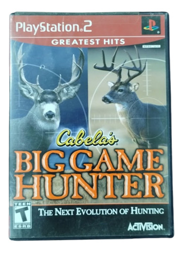 Cabela's Big Game Hunter Juego Original Ps2