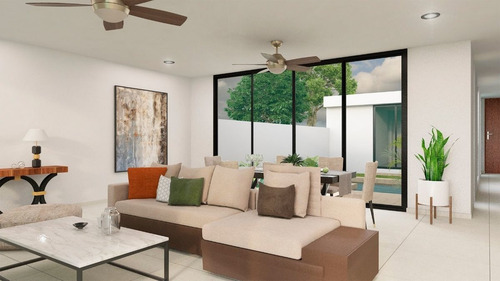 Imagen 2 de 9 de Casa En Venta Privada Canaria, Conkal (lote 25)