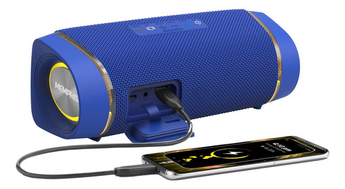 Memphis Mflowbtb Flow - Altavoz Inalámbrico Bluetooth Y Aux,