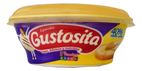 Mantequilla Margarina Gustosita Esparcible X 220 G