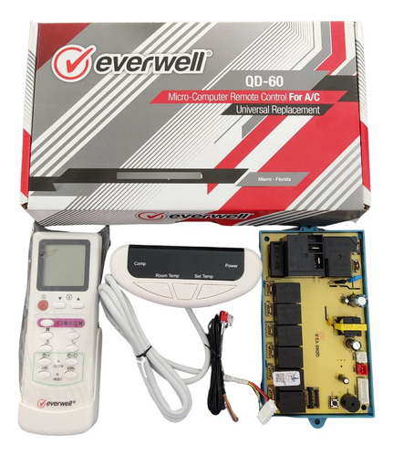 Tarjeta Universal Display 12mil A 36mil 110v-220v Everwell