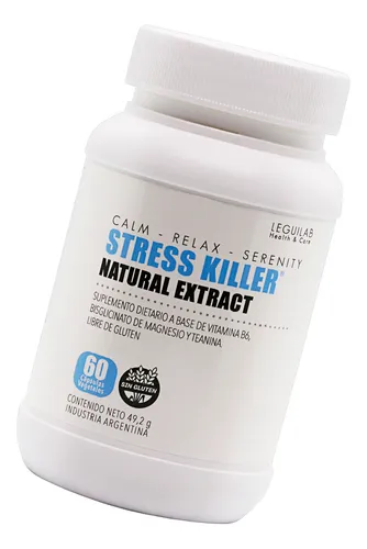 Leguilab X3 Stress Killer Suplemento Con Magnesio Relax 60c