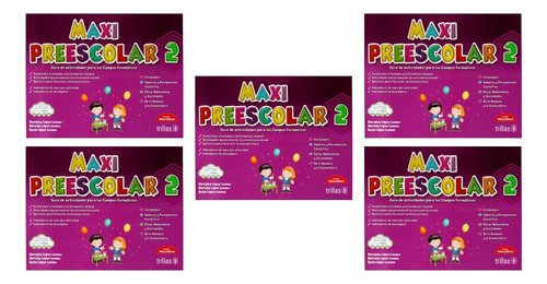 Pack 5 Piezas Maxi Preescolar 2 Trillas