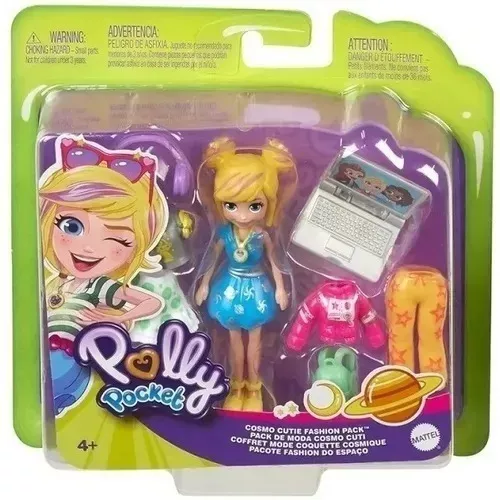 Conjunto Boutique de Moda Polly Pocket Mattel - Fátima Criança