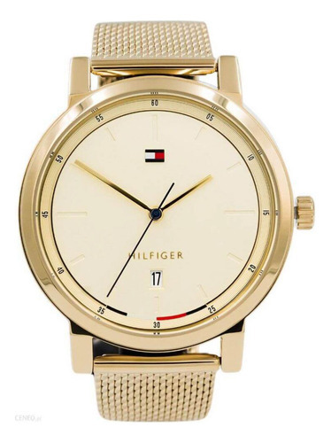 Reloj Para Hombre Tommy Hilfiger Thompson Tmy1791733 Dorado