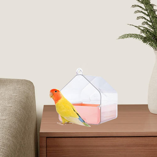 Caja De Ducha De Baños De Loro, Bañera De Pájaros, Sin