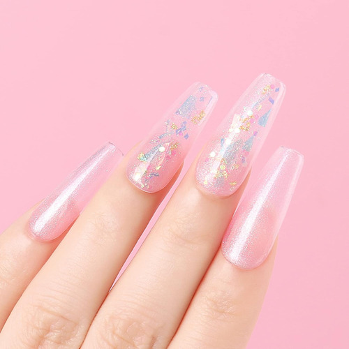 Aimeili Sume Off U V Led Gel Nail Esmalte - Grapefruit Spark