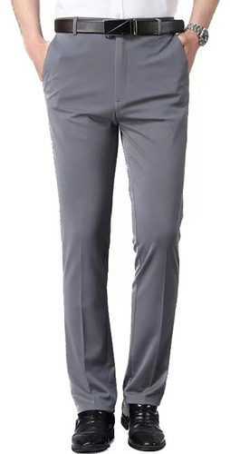 Mycity® Pantalón De Vestir Casual Para Hombre