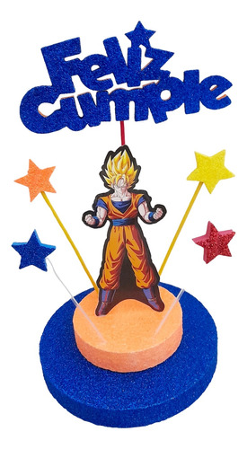 Adorno De Torta Goku Dbz