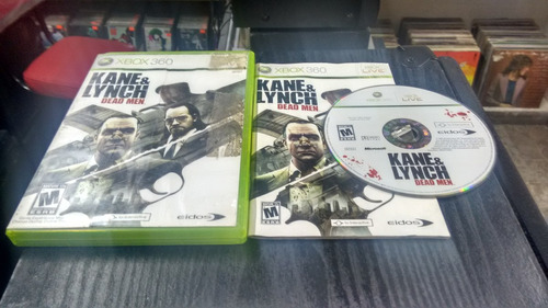 Kane And Lynch Dead Men Completo Para Xbox 360,excelente