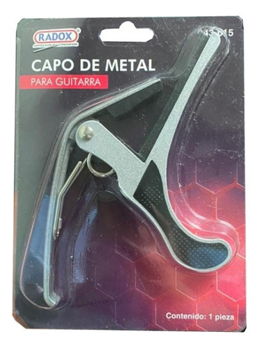 Capotraste Para Apretar El Brazo Guitarra Aluminio 043-015
