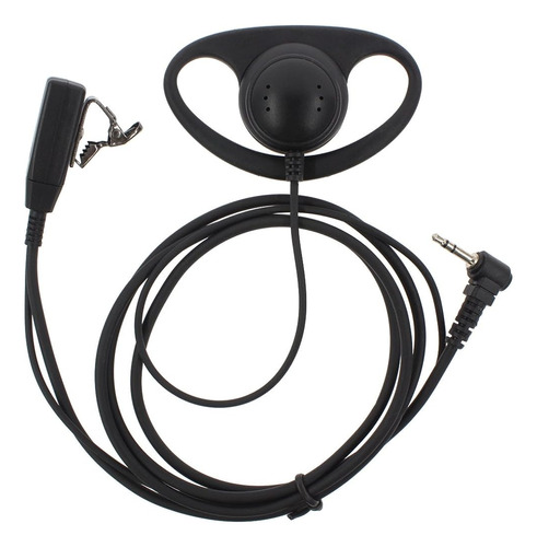 Aoer D Shape Auricular Ptt Para Motorola Talkabout Cobra Rad