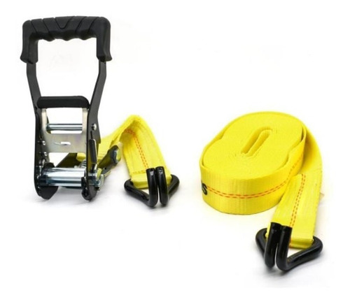 Imagen 3 de 6 de Husky Cincha Para Amarre 8 Mts. 2 PuLG. Doble Gancho