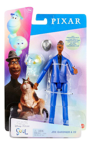 Disney Pixar Figura Accion 18 Cm - Joe Gardner & 22