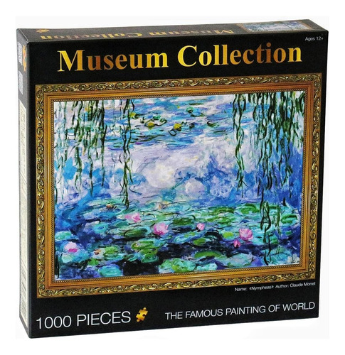 Moruska Nenufares De Claude Monet Rompecabezas De 1000 Pi...