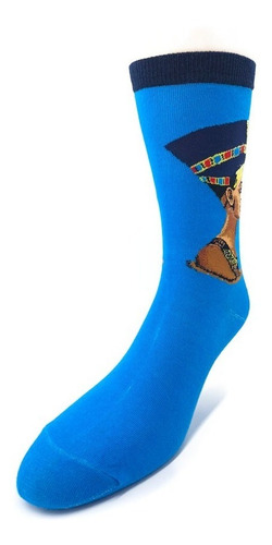 Imagen 3 de 8 de Medias Diseño Algodón Neffertiti Ffyr Hombre Mujer Unisex
