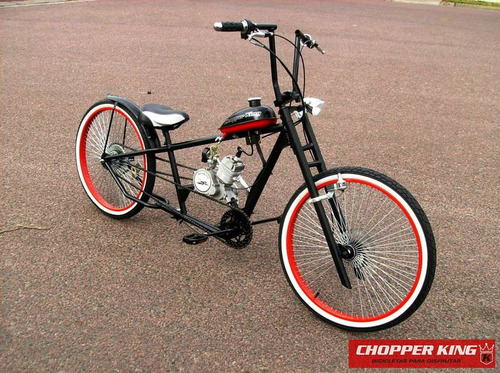 Imagen 13 de 13 de Bicimoto Chopper King London Bobber