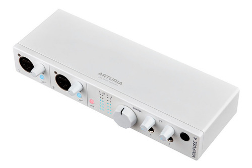 Placa Interfaz De Audio Arturia Minifuse 4 White Color Blanco