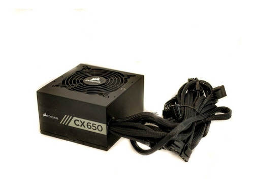 Imagem 3 de 4 de Fonte Corsair Cx650 650watts Pc Gamer 80 Plus Bronze
